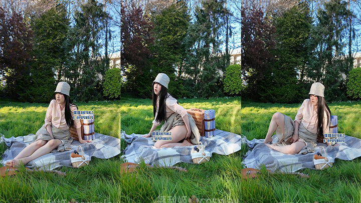 性感福利姬噗噗野外自慰拍摄