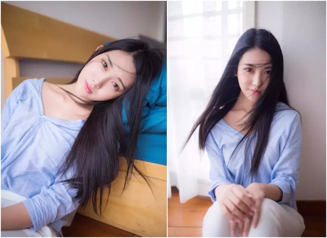 美院大 学生美女 与男 友在 家做 体育课运 动